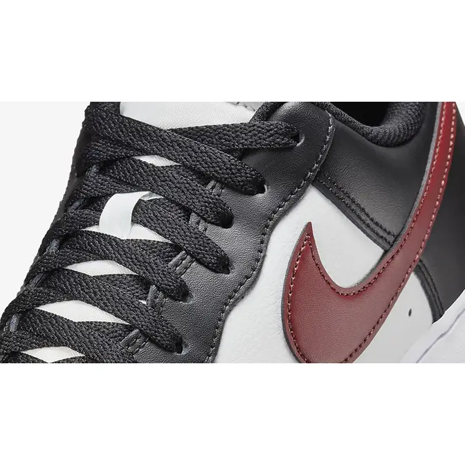 Nike water-resistant and windproof Nike Shield technology '07 Low Black White Red FZ4615-001 Detail