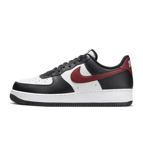 Nike Air Force 1 '07 Low Black White Red FZ4615-001