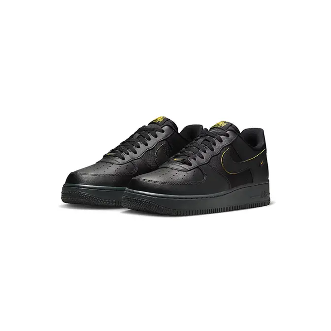 Nike air force 1 store lv8 high black and gold