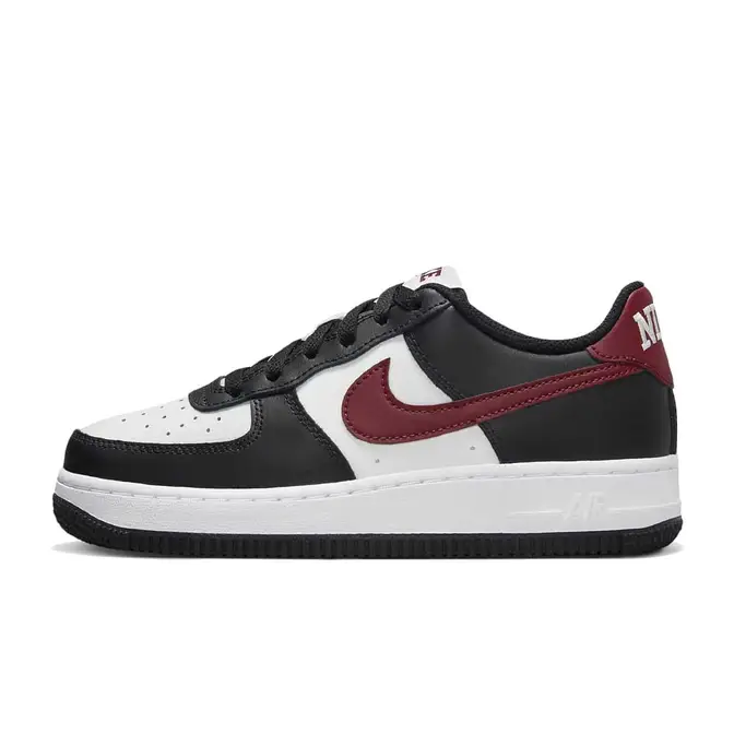 Nike Air Force 1 Low GS Black Dark Team Red | Where To Buy | FZ4351-001 ...