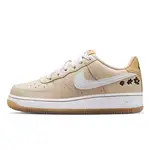 Nike Womens Air Force 1 07 Essential Low GS Yellow Gum Floral
