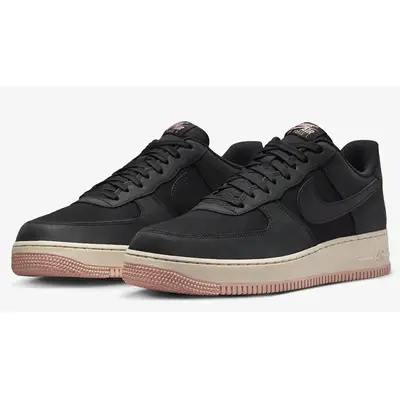 Nike Air Force 1 Low LX Black Red Stardust front