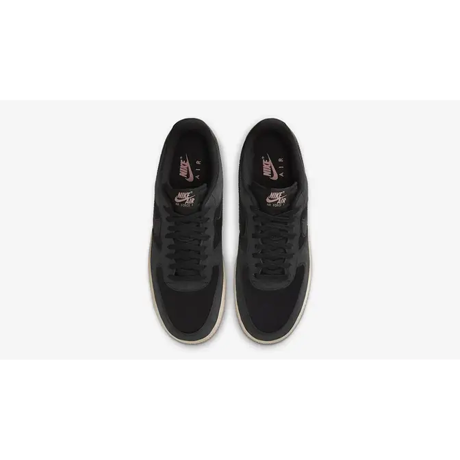 Nike Air Force 1 Low LX Black Red Stardust middle