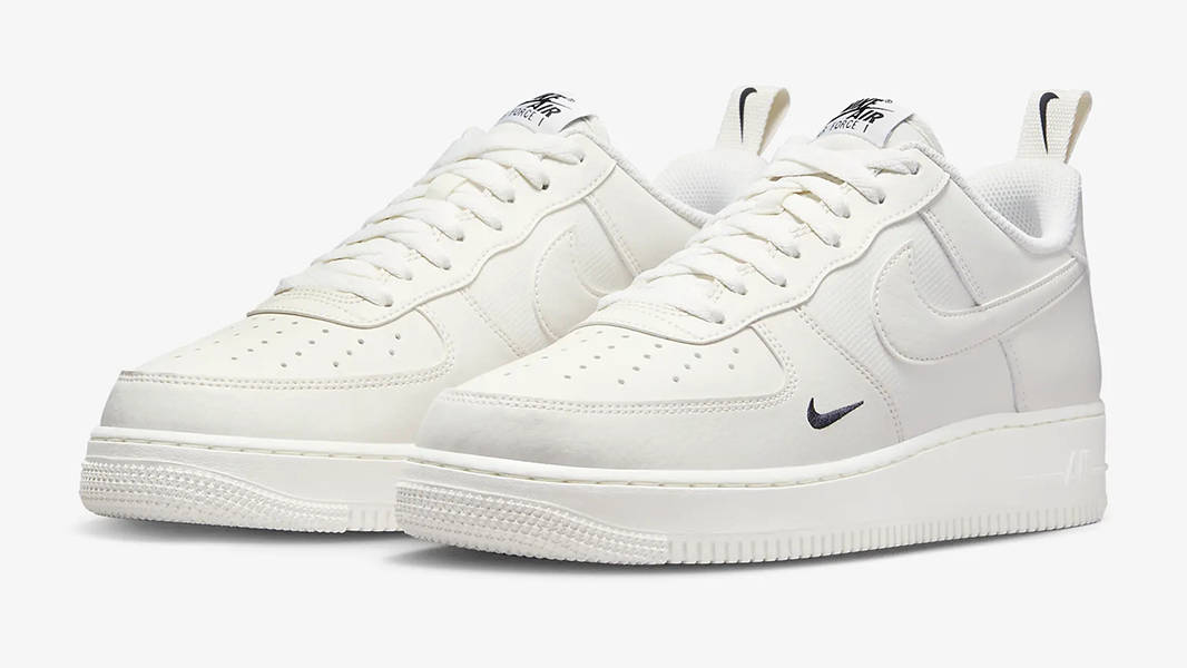 Nike Air Force 1 Low Sail Black FZ4625-100 Side
