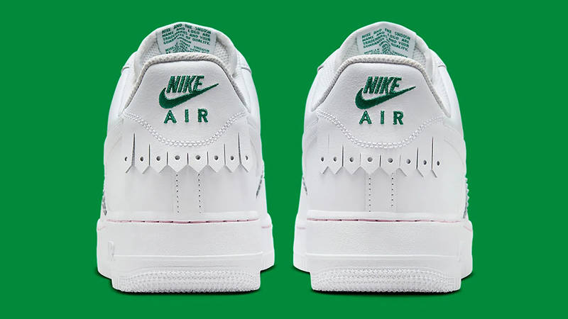 Nike Air Force 1 Low Tassel White Malachite Back