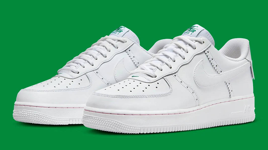 Nike Air Force 1 Low Tassel White Malachite Side