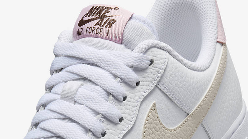 Nike Air Force 1 Low Tumbled Pink HF9992-100 Detail