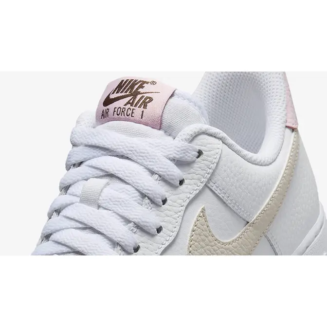 Nike Air Force 1 Low White Tumbled Pink | Where To Buy | HF9992-100 ...