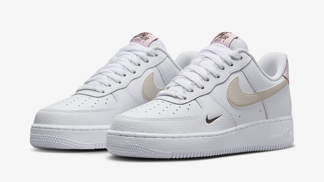 Nike Air Force 1 Low Tumbled Pink HF9992-100 Side