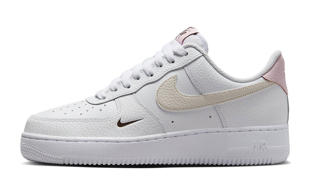nike air force 1 low white pink gold