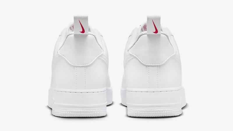 Nike Air Force 1 Low White University Red FZ7187-100 Back