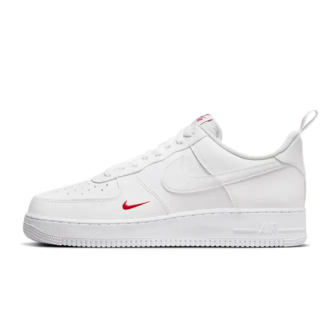 Mens 'air force 1 shop low white and red