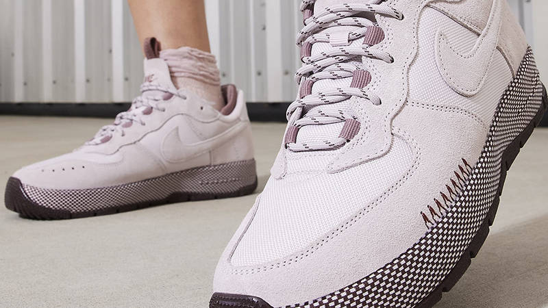nike air force 1 platinum violet