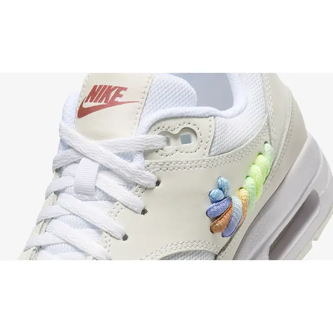 Nike nike explore strada running shoessneakers GS Rainbow Swoosh FN4782-100 Detail