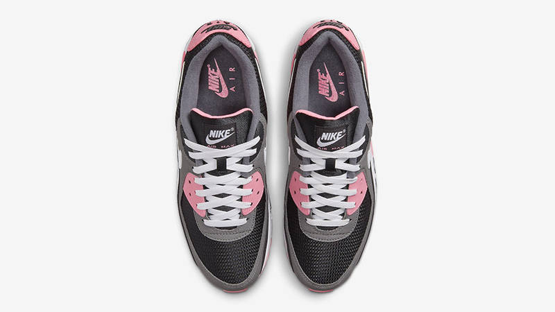 women's nike air max 90 black and pink