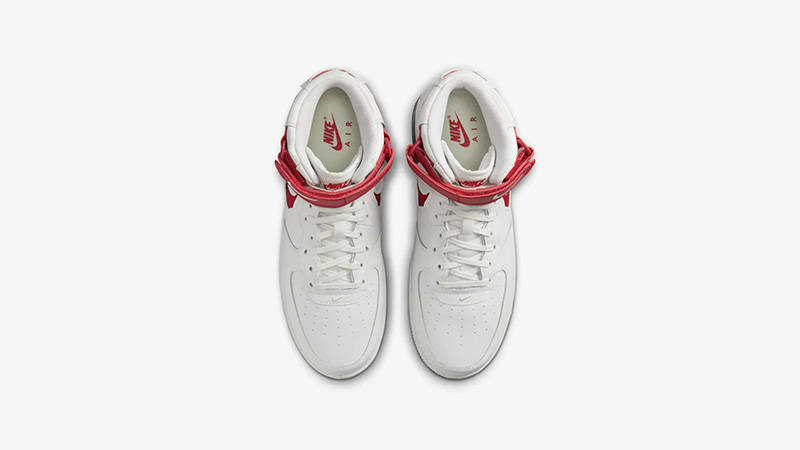 Nike Air Max Force 1 Mid Evo Remastered White Red middle