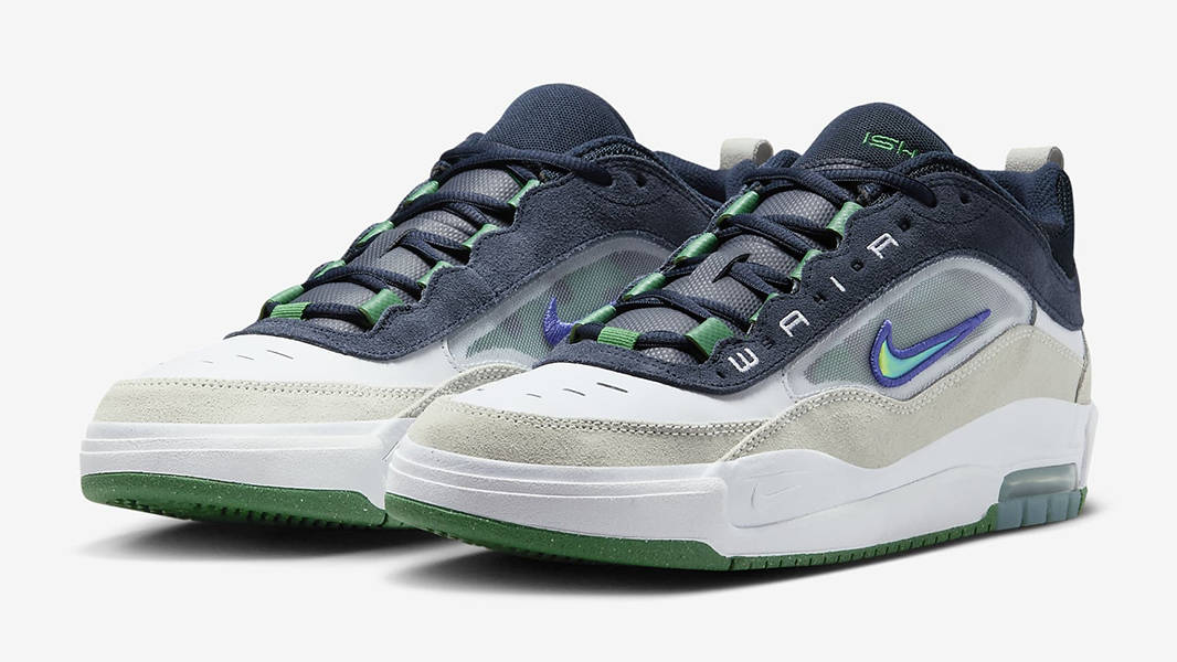 Nike Air Max Ishod White Obsidian Green FB2393-101 Side