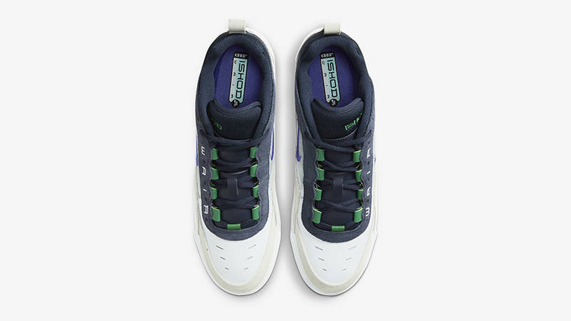 Nike Air Max Ishod White Obsidian Green FB2393-101 Top
