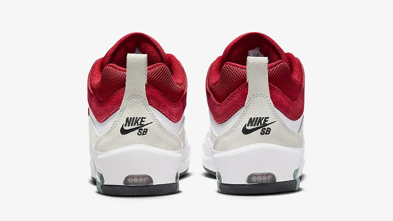 Nike Air Max Ishod White Varsity Red FB2393-100 Back