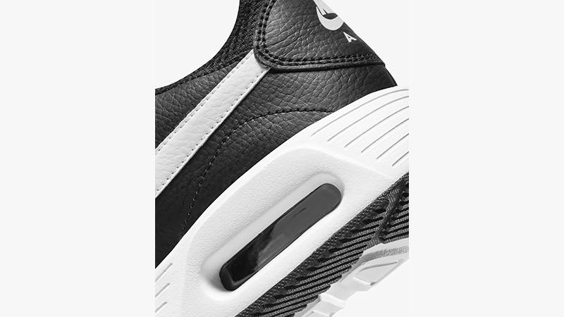Nike Air Max SC Black White heel