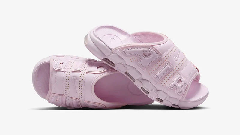 Nike Air More Uptempo Slide Pink front
