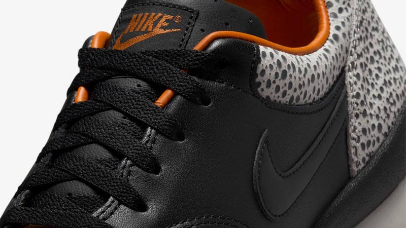 Nike Air Safari OG Black Monarch Side Closeup