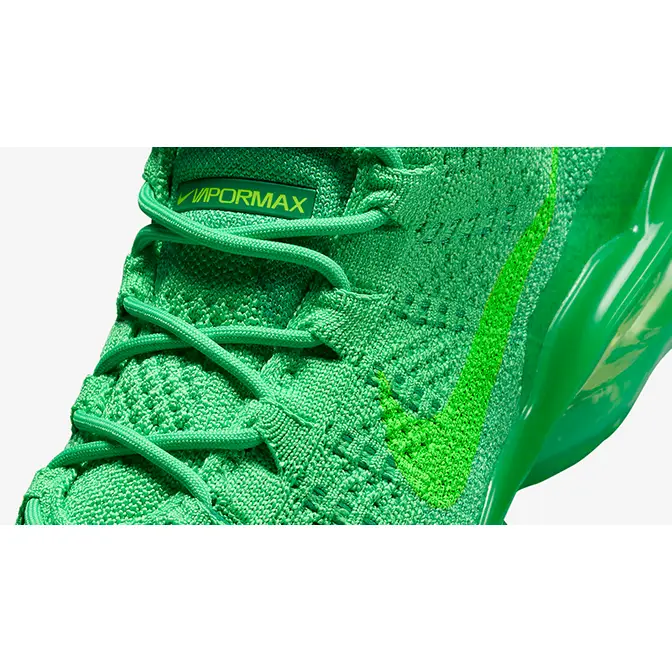 nike olympic running calves sleeves for women Flyknit Green DV6840-300 Detail
