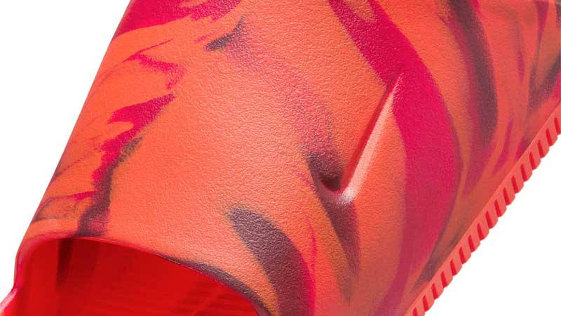 Nike Calm Slide MX Red Closeup