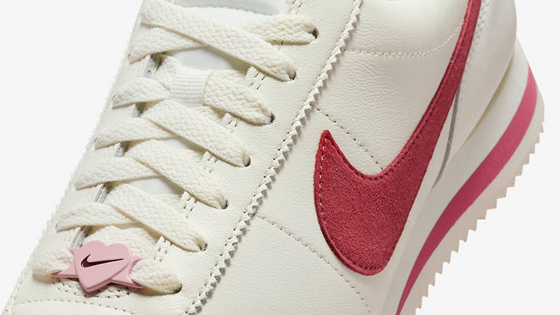 Nike Cortez Valentine’s Day Sail Red FZ5167-133 Detail