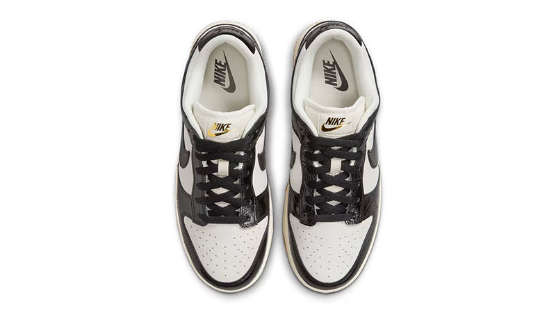 Nike Dunk Low Black Croc FJ2260-003 Top