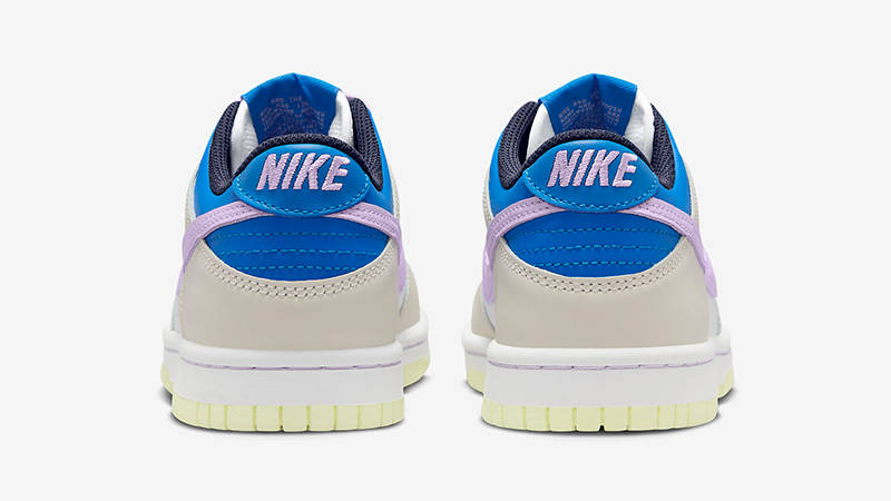 Nike Dunk Low GS Khaki Blue Pink FB9109-103 Back