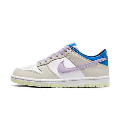 Nike Dunk Low GS Khaki Blue Pink | Where To Buy | FB9109-103 | The Sole ...
