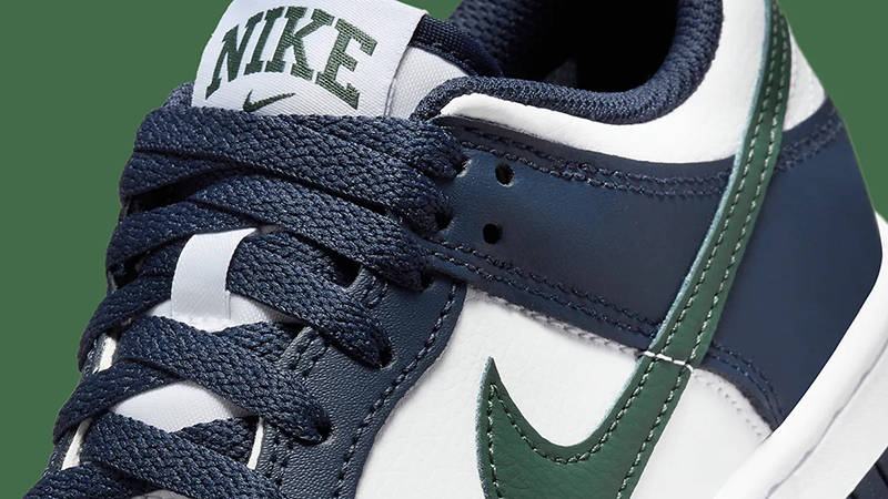 Nike Dunk Low GS Varsity Navy Green | Where To Buy