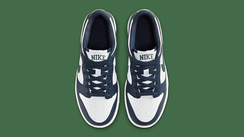 Nike Dunk Low GS Varsity Navy Green Where To Buy