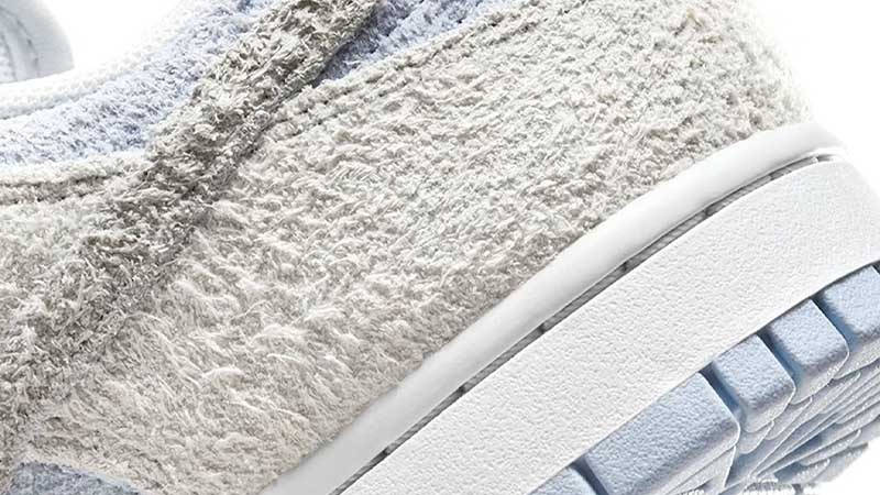 Nike Dunk Low Light Armory Blue Photon Dust Closeup