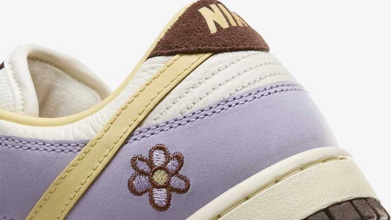 Nike Dunk Low Premium Lilac Bloom Closeup