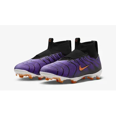 Nike Jr Mercurial Superfly 9 FG High-Top Football Boot Voltage Purple front