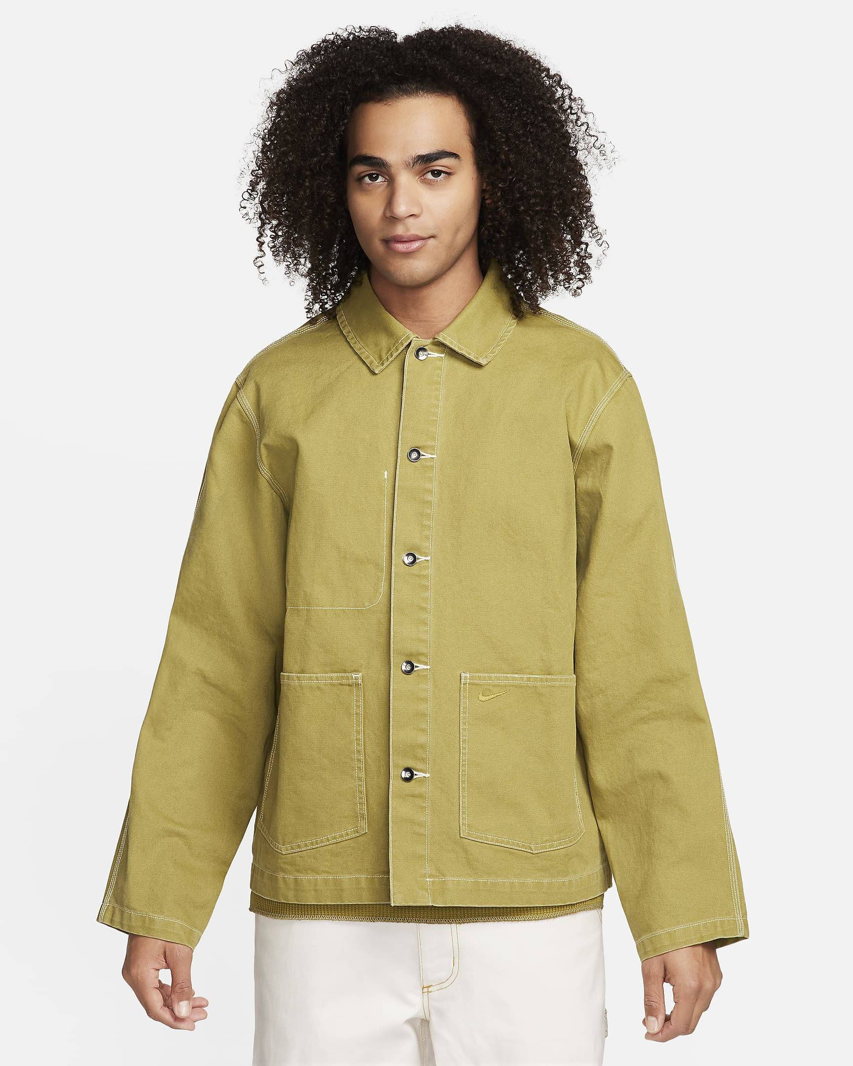 Nike Life Chore Coat Brown Feature