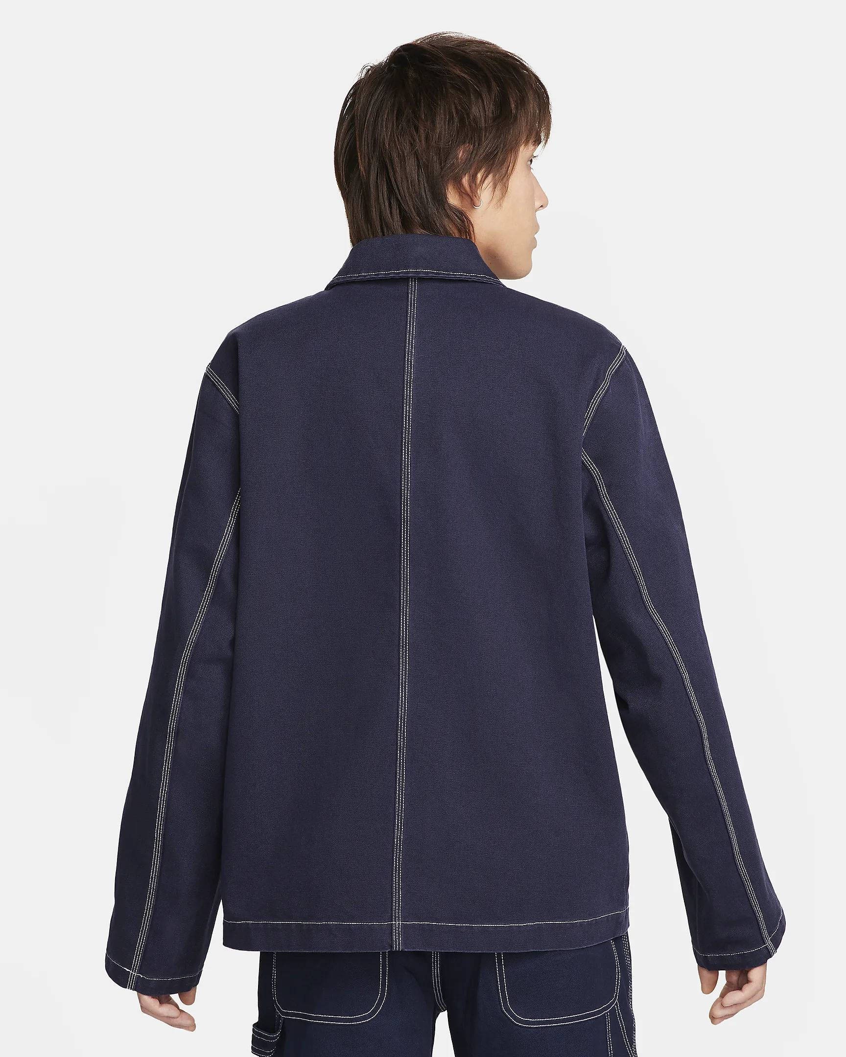 Nike Life Chore Coat Obsidian Backside