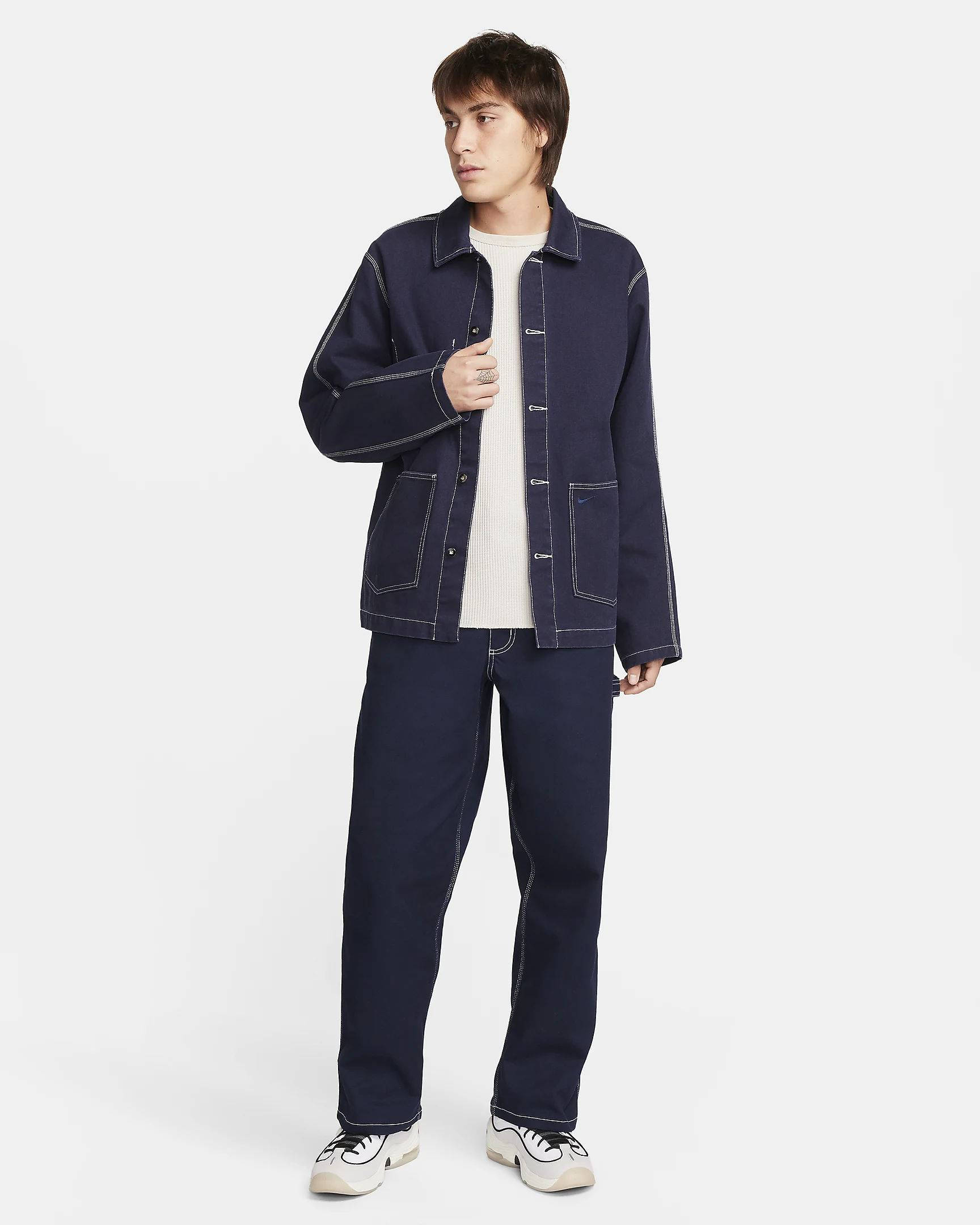 Nike Life Chore Coat Obsidian Full Image