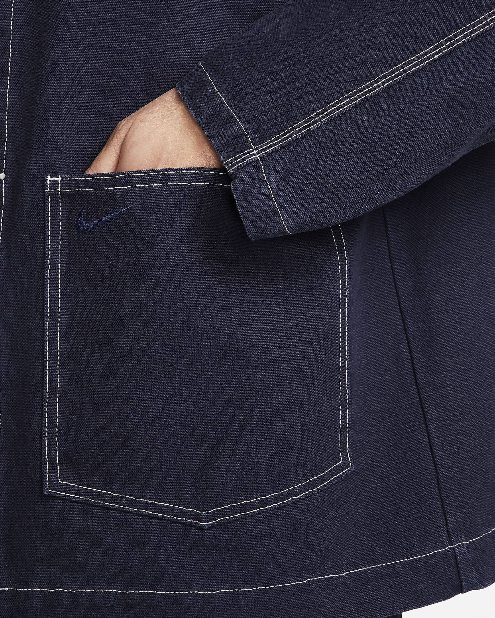 Nike Life Chore Coat Obsidian Logo