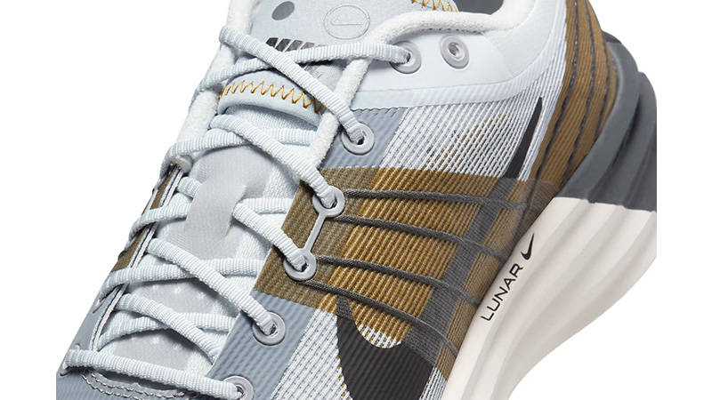 Nike Lunar Roam Gold Grey side