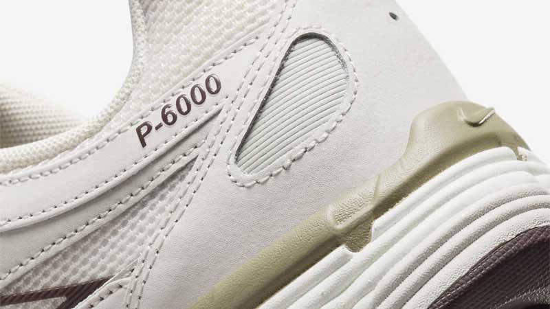 Nike P-6000 Earth Light Bone Closeup