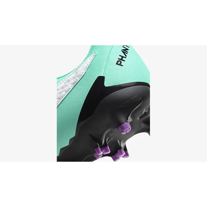 Nike Phantom GX Academy Multi-Ground Low-Top Football Boot Turquoise heel