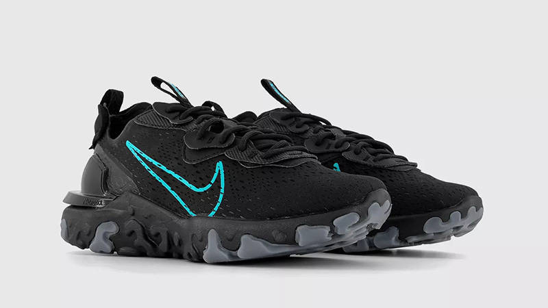 Nike React Vision Black Dusty Cactus HF0101-001 front