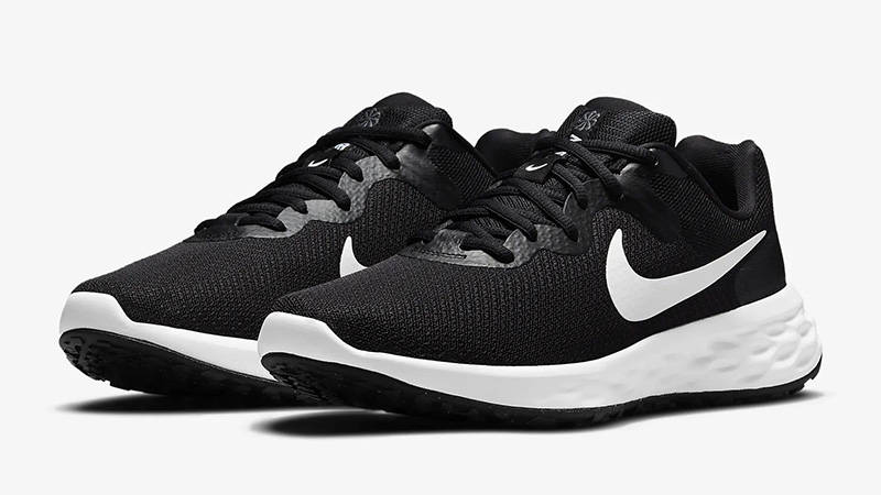 Nike Revolution 6 Black Iron Grey front