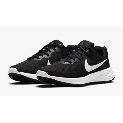 Nike Revolution 6 Black White 