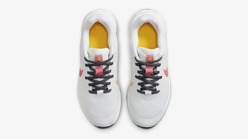 Nike Revolution 6 GS White Sea Coral DD1096-101 Top