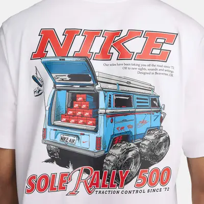 Nike Sole Rally T-Shirt White logo