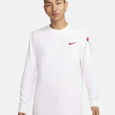 Nike Sportswear Heart Long-Sleeve T-Shirt | Where To Buy | FV3993-100 ...
